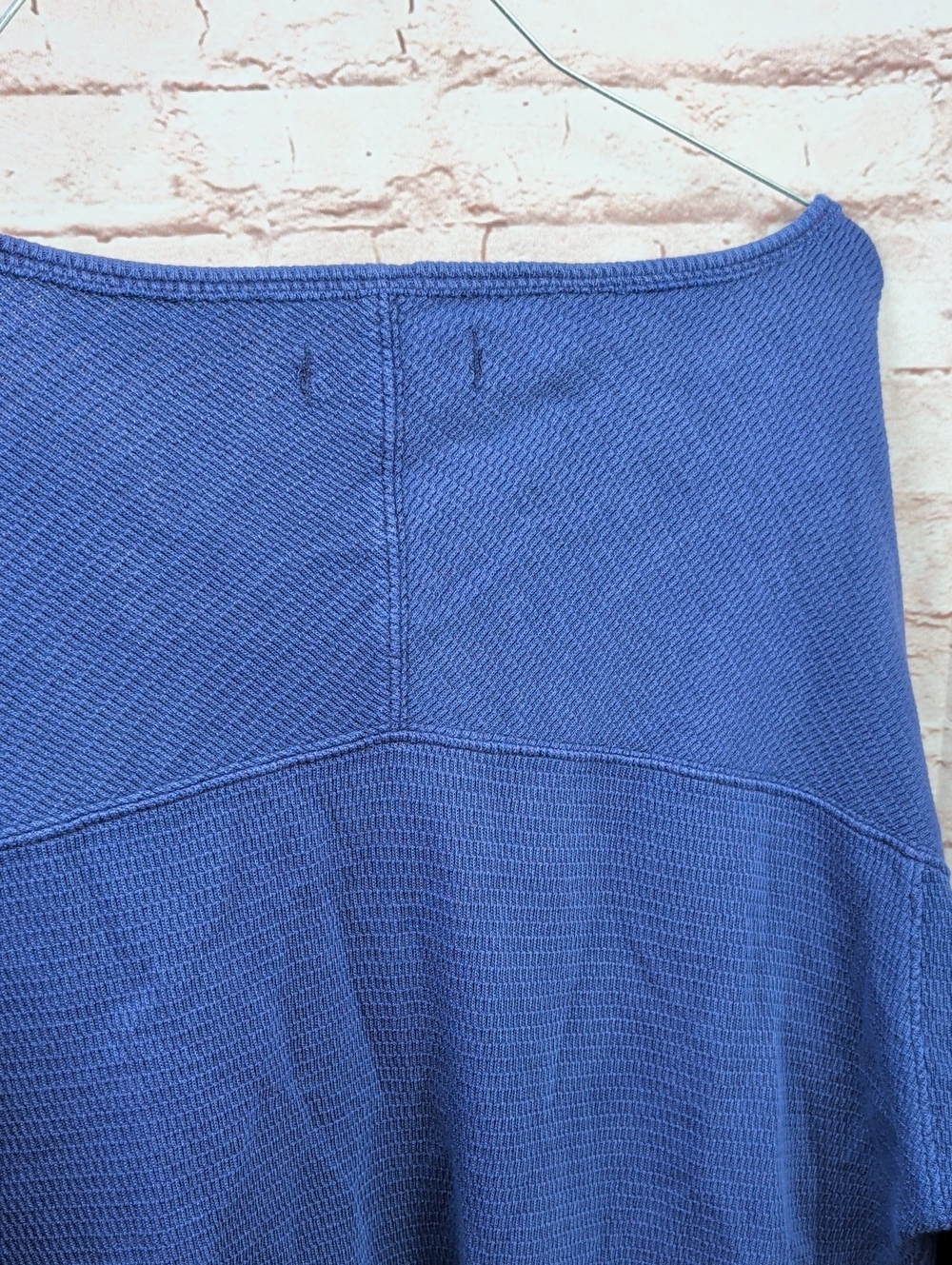 We The Free Women’s Long Sleeve Thermal Crew - Blue Small - Picture 6 of 6